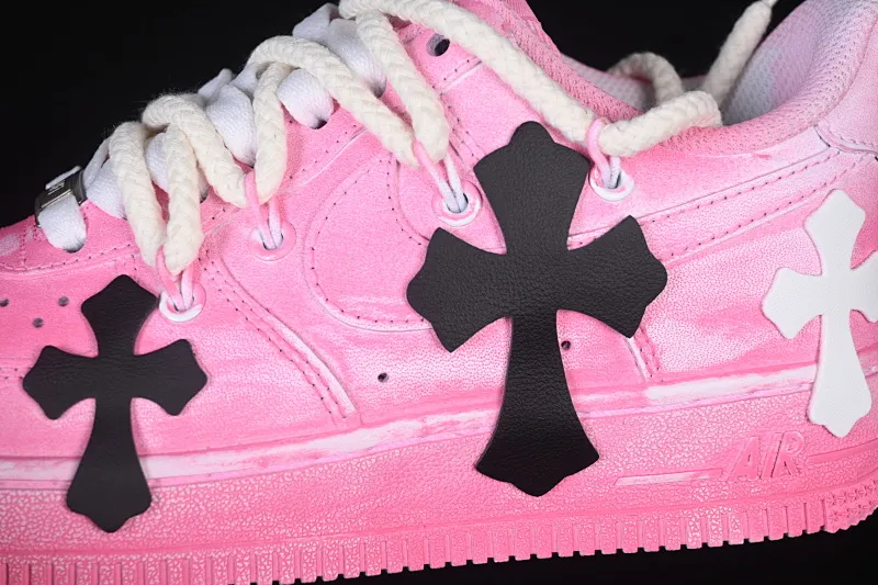 All categories Nk Air Force 1 Air Force series Nk Air Force 1 Low Air Force low-top Nike Air Force 1'07 Low Pink Attack Crow Air Force 1 low-top casual sneakers DX0788-001
